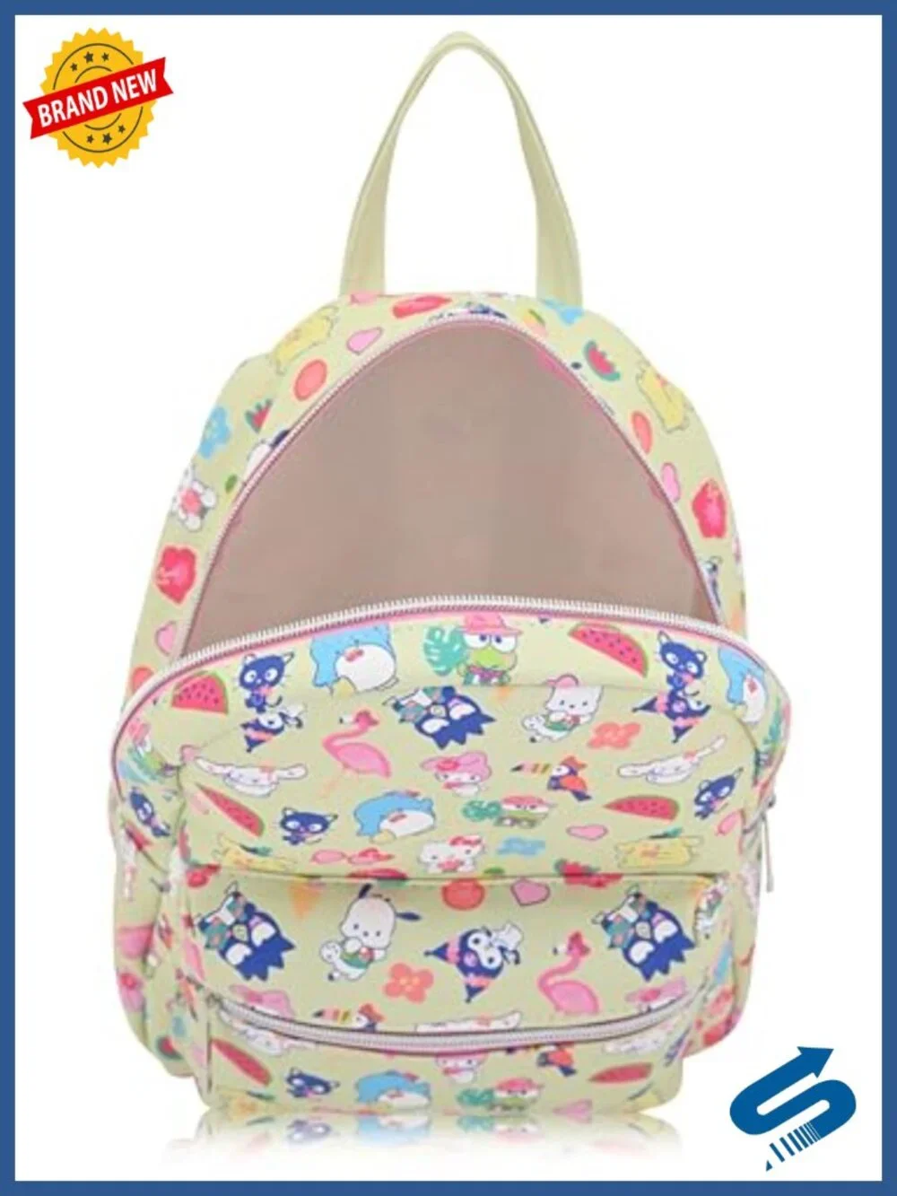 PU Leather Backpack Purse Mini Daypack with Adjustable Straps
